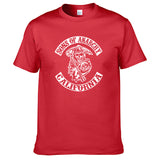Men's TShort Sons OF Anarchy Classic Tshirts Print TShirt