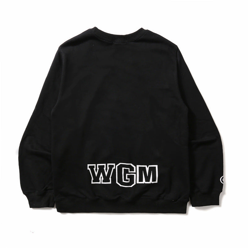 A Bath Ape Sweatshirt round Neck Sweater Autumn and Winter Men's and Women's Bottoming Shirt