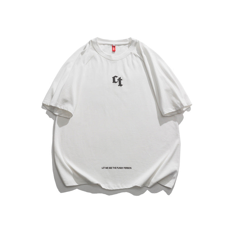 2022 Summer man t shirt Letter Print Short-Sleeve