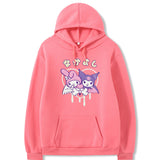 Kuromi Hoodie Cute Printed Hoodie Autumn Winter Sweater