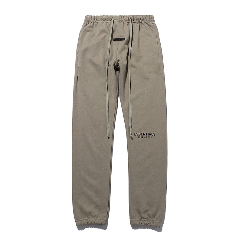 Fog Fear of God Pant Double Line Essentials Letter 3M Reflective Sweatpants Sports Trousers