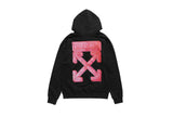 Autumn And Winter Square Arrow Hooded Sweater For Men
