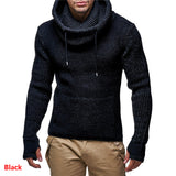 Men's Winter Men's Pullover Thick Turtleneck Sweater Fashion Casual Sweater Men Pullover Sweaters