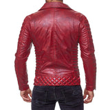 Urban Leather Jacket Fall Winter Men Parka Motorcycle Leather Jacket Youth Coat