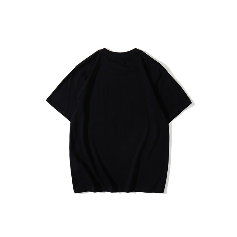 A Bath Ape T Shirt Summer Casual Loose Large Size Short Sleeve Cartoon Letter Little Monkey T-shirt