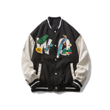 Varsity Jacket for Men Baseball Jackets Spring Men's Coat Men's Embroidered Corduroy Baseball Uniform