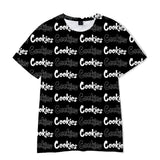 Cookies Shirt 3D Digital Printing Short Sleeve Men's and Women's T-shirt