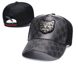 Wolf Print Cap Baseball Cap Men's Embroidered Spring Animal Mesh Cap