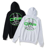 Autumn And Winter Joint Name Bugs Bunny Pattern Printed Hoodie Men And Women Same Style