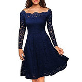 Valentine's Day Outfits Women's Elegant Sexy Lace Large Swing Dress