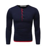 Men's Sports Hoodie Men Sweatshirts Fitness Male's Hoodies Autumn and Winter Decoration round Neck Long Sleeve T-shirt