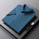 USPA Shirts Short Sleeve plus Size Shirt Men's Business Shirt Polo Shirt