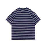 2022 Summer Man T Shirt Stripe Color Matching