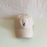 LL Cool J Hat Kangaroo Baseball Cap Female Summer Soft Top Sunshade Hat Peaked Cap