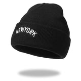 Yankee Winter Hat Men and Women Knitted Woolen Cap
