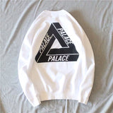 Palace T Shirt Triangle Logo Round Neck Simple Printed T-shirt Couple
