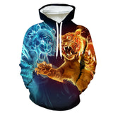 Fire and Ice Hoodie 3D Printing