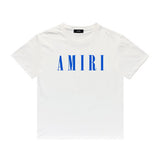 Amiri T Shirt Letter Printed Round Neck