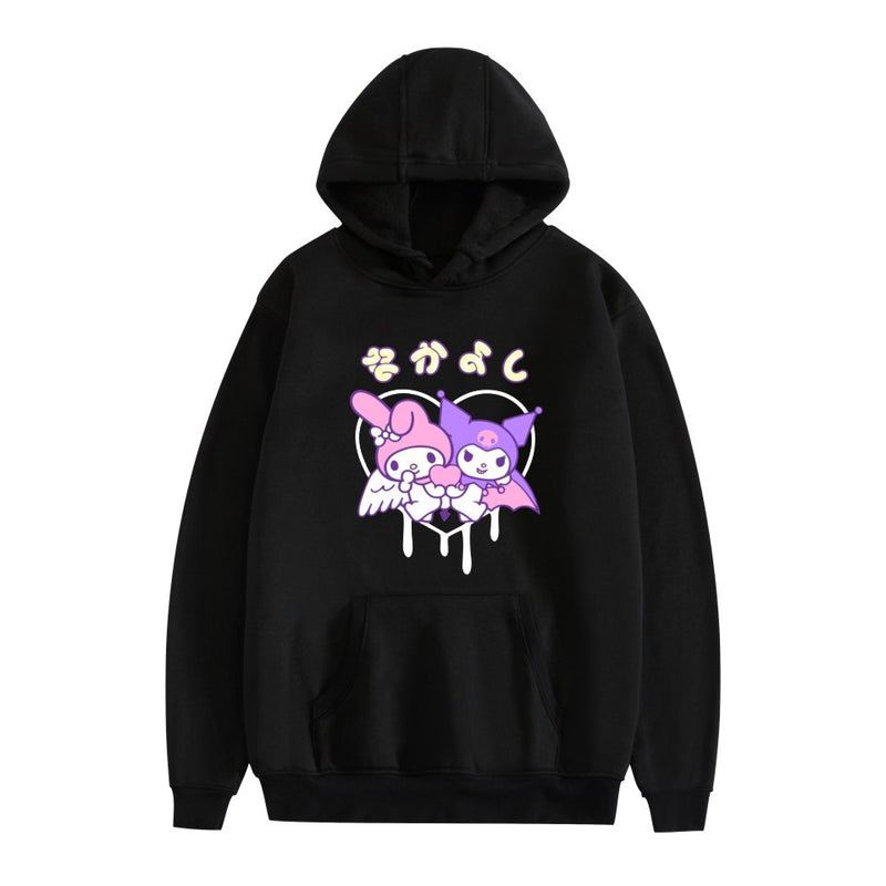 My Melody Hoodie Clow M Cartoon Cute Printed Casual Student Hooded Sweater