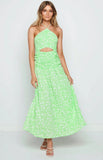Kendall Jenner Wedding Guest Dress Halter Spaghetti Straps Elastic Chest Wrap