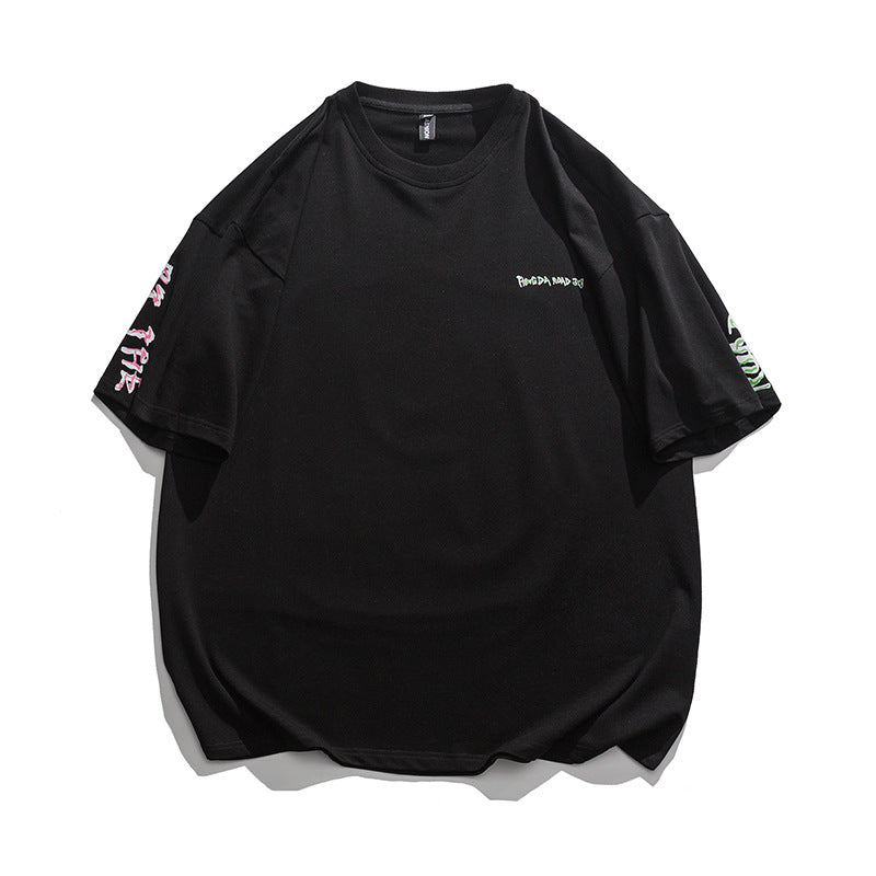 2022 Summer man t shirt Printed Short Sleeve