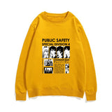Chainsaw Man Hoodie Early Sichuan Autumn Print Fleece Lined