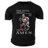 Man T Shirt Sports Black Letters