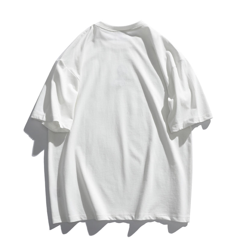 2022 Summer Man T Shirt Embroidery Loose