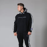 Gyms Fitness Mens Sports Hoodie Bodybuilding Workout Jogging Men′s Athletic Sweatshirts Sports Pullover Men's Loose Running Leisure Workout Long Sleeve Coat Trend