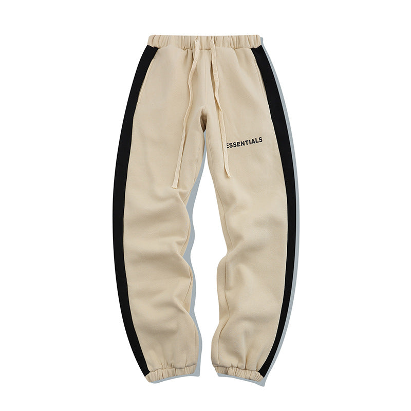 Fog Fear of God Pant Fleece-Lined Thickened High Street Loose Men's and Women's Pants