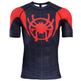 ARC Reactor Iron Man T Shirt Spider-Man Tights Hero Expedition Cos Clothing