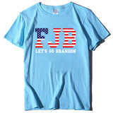 Let's Go Brandon T Shirt Top Women's Letter Print Short-Sleeve T-shirt Women