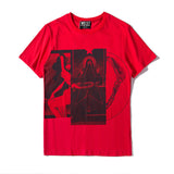 A Bath Ape T Shirt Summer Combination of Three Virgin Shark Short Sleeve Printed T-shirt Couple Wear