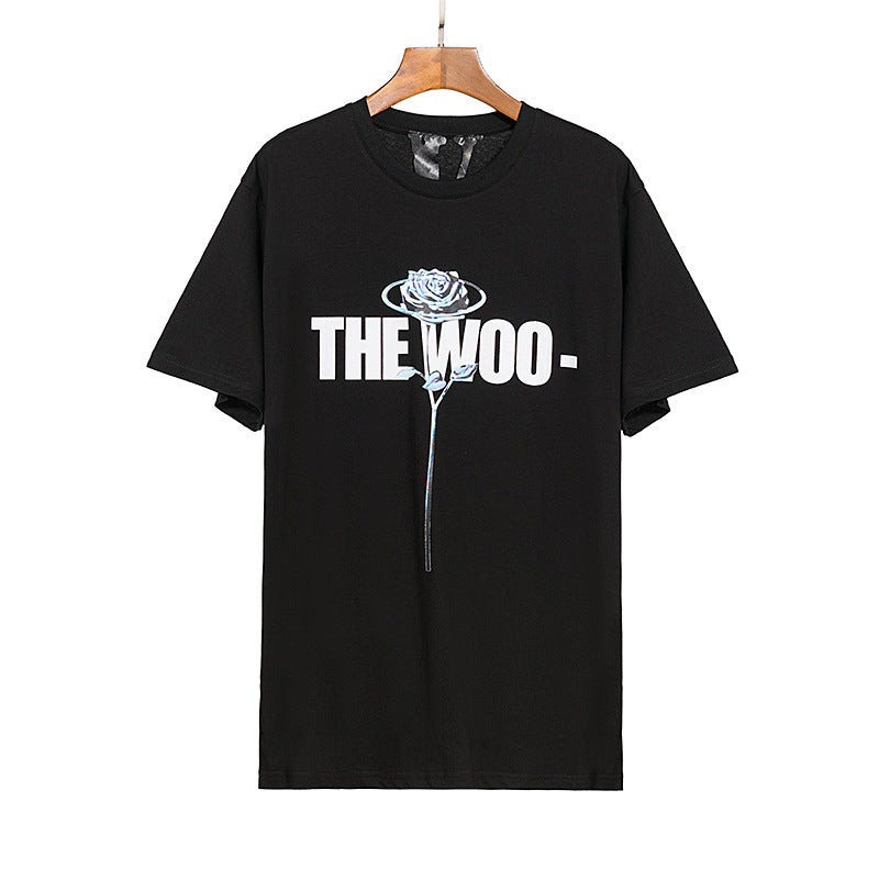 Vlone Men's Large Size Loose ShortSleeved Summer Clothes Casual Fashion Tshirt