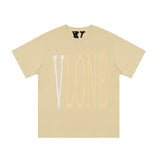 Vlone T shirt Vice City Bottoming Shirt Men and Women Loose Couple Short Sleeve T-shirt