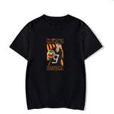 Anime Tshirts Aesthetic Men's Shirt Casual T-shirt round Neck Men's Short Sleeve