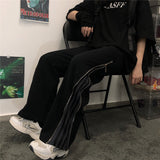 Harajuku Clothing Men Classic Retro Pants Straight Leg Pant Summer Retro Loose Casual Pants Men and Women Sports Trousers