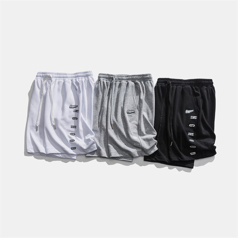 2022 Summer man t shirt Shorts Boys Personalized Embroidered Shorts