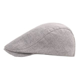 Scally Cap Cotton Linen Beret
