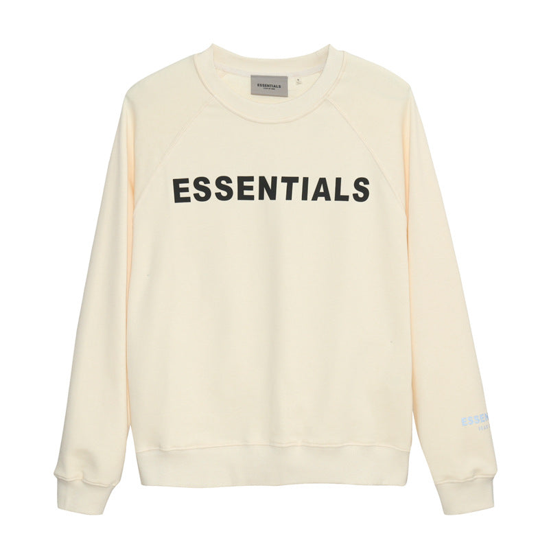 Fog Fear of God Sweatshirt Letter Crew Neck Sweatshirt Couple Coat