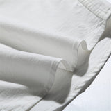 Men Shacket Long Sleeve Autumn Shirt Fall Pure Color Simple Casual Shirt