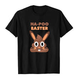 Mens Easter Shirts Printed Round Neck