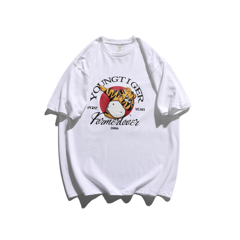 2022 Summer man t shirt Printed Short Sleeve