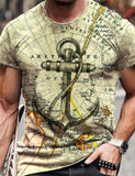 3D T Shirt Warrior Printed Leisure Sports