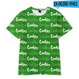 Cookies Shirt Cookies 3D Printed Fashion Casual Short Sleeve T-shirt