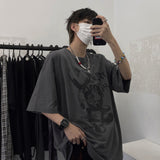 Harajuku Clothing for men T-shirt Men Classic Shirts Vintage Printed for men and Wofor men Loose Short Sleeve T-shirt