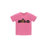 A Ape Print Baby Milo for Kids T Shirt Baby Milo Pineapple Little Monkey T-shirt Children Cartoon Men and Women Baby Clothes Short Sleeve
