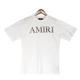 Amiri T Shirt Paisley Letter Print