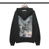 Fog Fear of God Hoodie Printed Hoodie Fog Men and Women Loose Pullover Sweatershirt