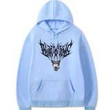 Kuromi Hoodie Harajuku Cute Printed Hoodie Autumn and Winter Leisure Sweater for Women